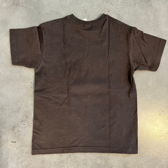 Delta Deer Game Hunting Brown cotton T-shirt youth boy Small camo outdoor ranch - Picture 4 of 4